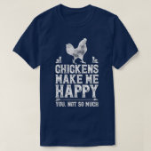 T-shirt Poultry Farms de Chickens (Design devant)