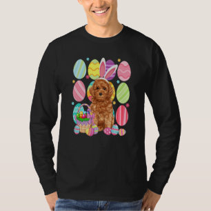 T-shirt Poumon mignon Lapin de Pâques Oeuf de Pâques color
