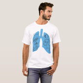 T-shirt poumons (Devant entier)