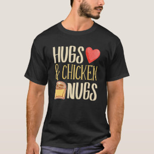 T-shirt Poumons et poulets Nugget Poulet Nuggets Fast F