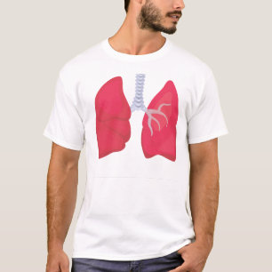 T-shirt Poumons humains
