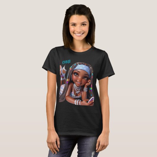 T-SHIRT POUPÉE CHIBI (Devant entier)
