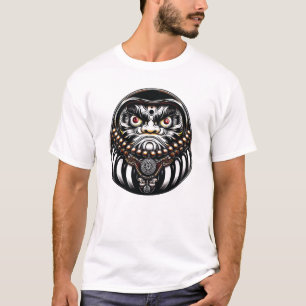 T-shirt Poupée Daruma Art Japonais