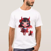 T-shirt Poupée de diable adorable (Devant)