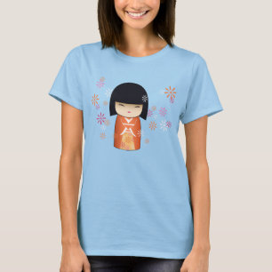 T-shirt Poupée de Kokeshi - Akemi