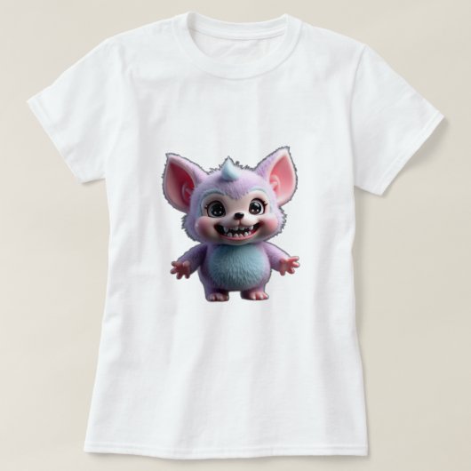 T-shirt Poupée effrayante (Design devant)