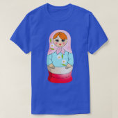 T-shirt Poupée Matryoshka (Design devant)