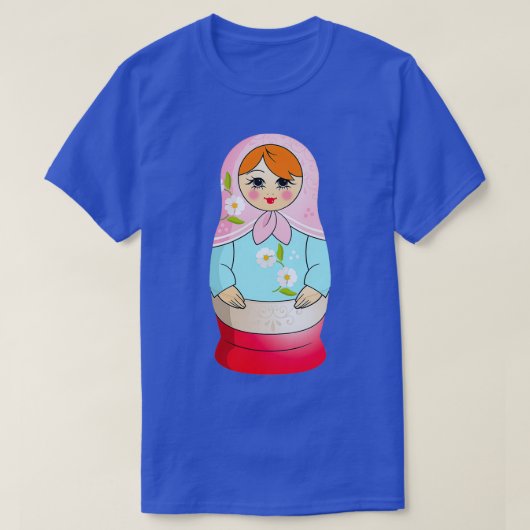 T-shirt Poupée Matryoshka (Design devant)