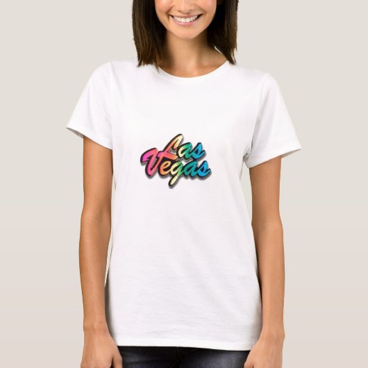 T-shirt Poupée pour bébés Las Vegas Ladies (Montée) (Devant)