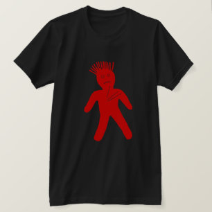 T-shirt Poupée rouge du vaudou