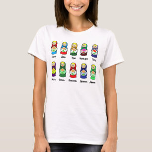 T-shirt Poupée russe d'emboîtement (Matryoshka)