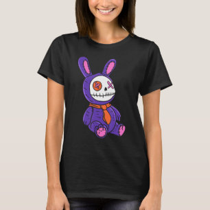 T-shirt Poupée Voodoo déplaisante Pink Pastel Goth Teddy B