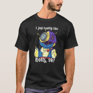 T-shirt Poupée Voodoo J'Aime Vraiment Poupées Voodoo