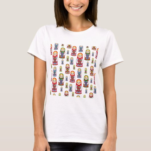 T-shirt poupées russes (Devant)