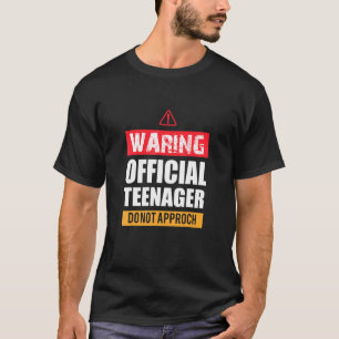 T-shirt Pour 13 ans Garçon Filles Anniversaire Officiel Te