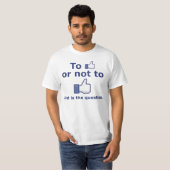 T-shirt Pour aimer ou ne pas aimer (Devant entier)