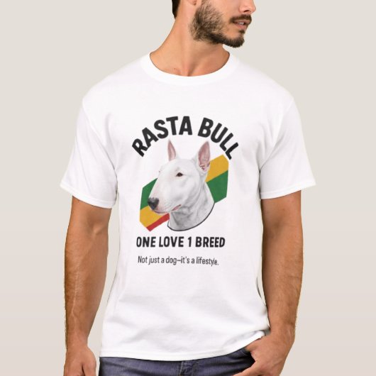 T-Shirt pour amateur de Bull Terrier (Devant)