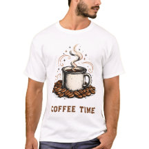 T-Shirt pour amateur de café vintage | Campement r