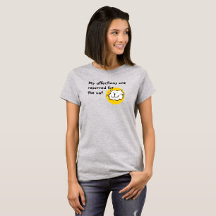 T-shirt pour amateur de chats affectionnant son pr
