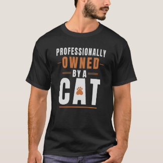 T-shirt pour amateur de chats drôles, propriété pr