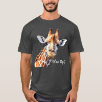T-shirt pour amateur de girafes drôles, Qu'est-ce 