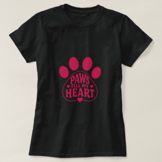 T-Shirt pour amoureux de chiens - Cadeau d'emprein