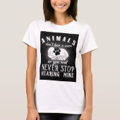 T-shirt pour animaux (Devant)