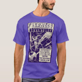 T-shirt pour aventures spatiales classiques (Devant)