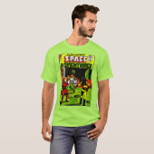 T-shirt pour aventures spatiales classiques (Devant entier)