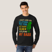 T-shirt Pour Basse Guitare Lecteur Baid Bass (Devant entier)