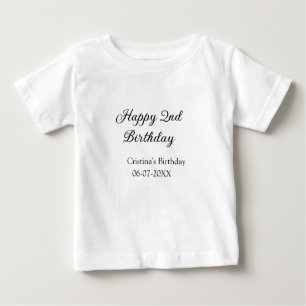 T-SHIRT POUR BÉBÉ 