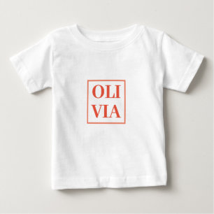 T-SHIRT POUR BÉBÉ 