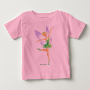 T-SHIRT POUR BÉBÉ バレエフェアリー