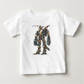 T-SHIRT POUR BÉBÉ 作品番号00006　「祭事用と思われる謎の機体」 ベビーTシャツ (Devant)
