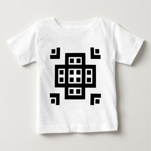 T-shirt Pour Bébé 030614 - Noir (Devant)