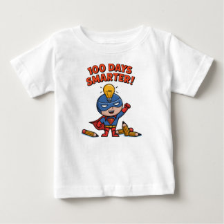 T-shirt Pour Bébé 100 jours plus intelligent