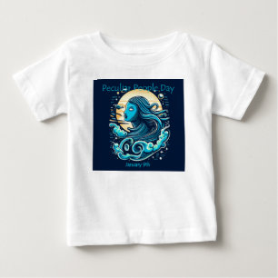 T-shirt Pour Bébé 10 janvier - Fête du Peuple Particulier
