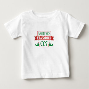 T-shirt Pour Bébé 11 favorite de Santa