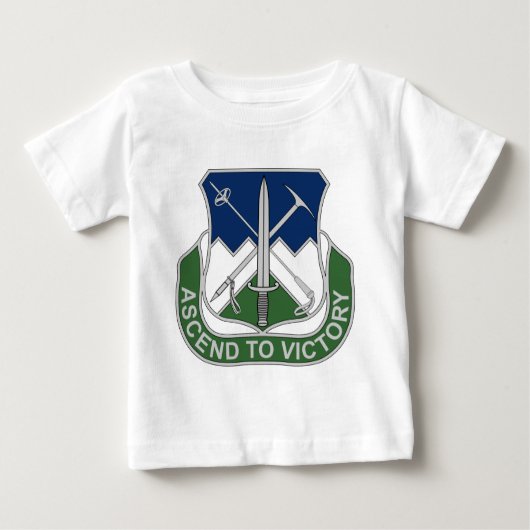 T-shirt Pour Bébé 172e régiment d'infanterie - Vers la victoire (Devant)