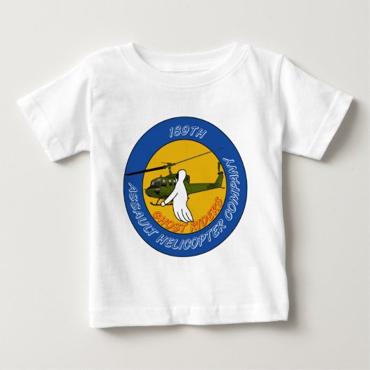 T-shirt Pour Bébé 189th Hélicoptère d'assaut Co - cavaliers de (Devant)