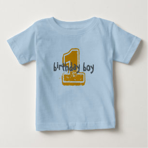 T-shirt Pour Bébé 1, garçon d'anniversaire