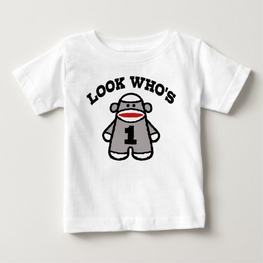 T-shirt Pour Bébé 1er anniversaire (Devant)