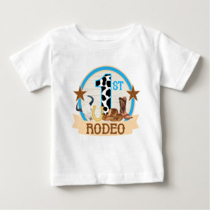 T-shirt Pour Bébé 1er anniversaire de Rodéo