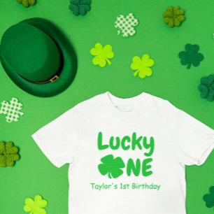T-shirt pour bébé 1er anniversaire Lucky One