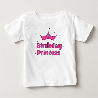 T-shirt Pour Bébé 1er anniversaire Princesse