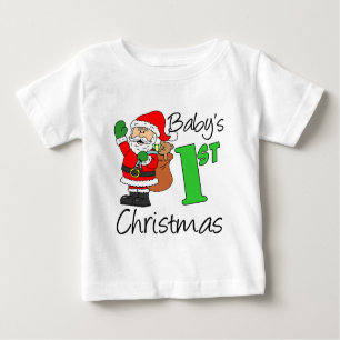 T-shirt Pour Bébé 1er Noël du bébé