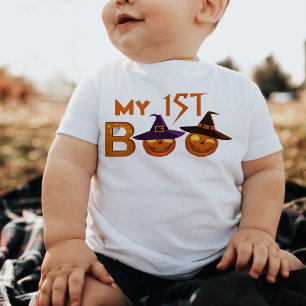 T-shirt Pour Bébé 1ère Illustration d'Halloween T-shirt bébé