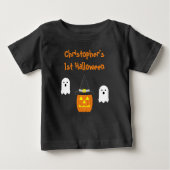 T-shirt Pour Bébé 1ère T-shirt bébé d'Halloween (Devant)