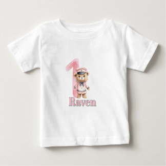 T-shirt Pour Bébé 1ST Birthday Sailor Bear!
