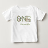 T-shirt Pour Bébé 1st First One Birthday Australia Animals  (Devant)